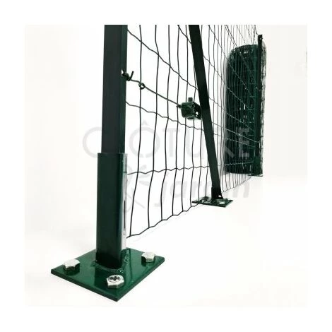 CLOTURE & JARDIN Kit Grillage Soudé Sur Platines Vert 25M - JARDIPREMIUM - Maille 100x50mm - 1 Mètre - Vert (RAL 6005) 3 CLOTURE & JARDIN Kit Grillage Soudé Sur Platines Vert 25M - JARDIPREMIUM - Maille 100x50mm - 1 Mètre - Vert (RAL 6005) – Image 3