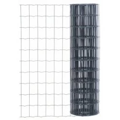 Centrale Brico Grillage Rouleau Soudé Gris, H.1.2 X L.25 M, Maille 100X75