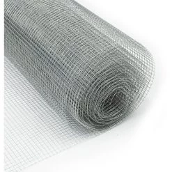 Grillage Métallique | Grillage Anti-rongeurs | Galvanisé | Largeur Des Mailles: 6,3 Mm | Certeo - Argent -Grillage et accessoire Soldes 60101959 5