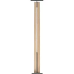 Burger Poteau Supplémentaire En Hêtre Et Métal Pour Garde-corps - 50 X 70 X 984 Mm