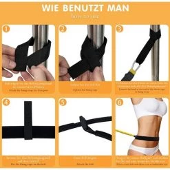 BARES Elastique De Nage Piscine, Ceinture De Natation Réglable Pour Enfants/Adultes Ceinture De Résistance à La Natation Laisse De Ceinture Pour Entraînement De Résistance En Piscine -Grillage et accessoire Soldes 60875904 4