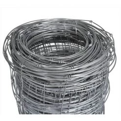 TRUE DEAL Clôture De Jardin Acier Galvanisé 50x1,5 M Argenté -Grillage et accessoire Soldes 61703461 3