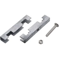 SUPERMARKET Ensemble De 10 Connecteurs De Tapis En U De Jardin Argenté -Grillage et accessoire Soldes 63648134 4