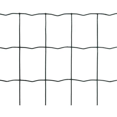 SUPERMARKET Clôture Euro Acier 10 X 1,5 M Vert SUHB-140587 2 SUPERMARKET Clôture Euro Acier 10 X 1,5 M Vert SUHB-140587 – Image 2