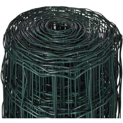 SUPERMARKET Clôture Euro Acier 10 X 1,5 M Vert SUHB-140587 4 SUPERMARKET Clôture Euro Acier 10 X 1,5 M Vert SUHB-140587 – Image 4