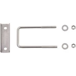 SUPERMARKET Ensemble De 25 Connecteurs En U Pour Poteau De Clôture 60x40 Mm -Grillage et accessoire Soldes 63674555 4