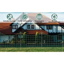 SWANEW Clôture D'étang Portail De Jardin Enclos Pour Animaux Clôture De Camping Protection D'arbre Clôture à Barreaux Clôture De Jardin 22pcs. - Vert 7 SWANEW Clôture D'étang Portail De Jardin Enclos Pour Animaux Clôture De Camping Protection D'arbre Clôture à Barreaux Clôture De Jardin 22pcs. - Vert -Grillage et accessoire Soldes 64174916 3