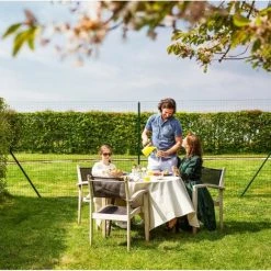 EASYCLOTURE Grillage Soudé En Rouleau 1m00 X 25m Gris Anthracite Fil 2,5mm Maille 100x50 Mm -Grillage et accessoire Soldes 64562502 5