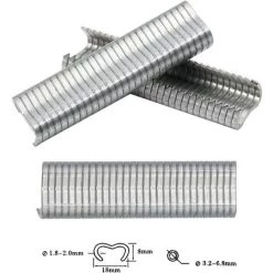 QERSTA Porc Anneau Pince Outil Avec Agrafes Oiseau Poulet Maille Cage Grillage Clôture Pour Cage De Volaille, Cage De Lapin -Grillage et accessoire Soldes 64577404 5