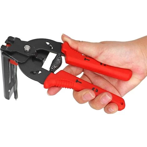 OSQI Pince à Anneau De Porc Pince à Cage En Fil Pour Animaux De Compagnie Pince De Type M Pince à Cage à Poulet Pince à Filet Pour Cage à Poulet Outil Manuel De Volaille Maintenance Soudage, Avec 600 Clous 2 OSQI Pince à Anneau De Porc Pince à Cage En Fil Pour Animaux De Compagnie Pince De Type M Pince à Cage à Poulet Pince à Filet Pour Cage à Poulet Outil Manuel De Volaille Maintenance Soudage, Avec 600 Clous – Image 2