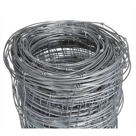 LES TENDANCES Clôture De Jardin Acier Galvanisé 50x1,6 M Argenté 3 LES TENDANCES Clôture De Jardin Acier Galvanisé 50x1,6 M Argenté – Image 3