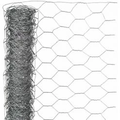 LES TENDANCES Nature Grillage Métallique Hexagonal 0,5 X 10 M 25 Mm Acier Galvanisé