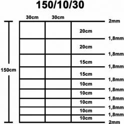 LES TENDANCES Clôture De Jardin Acier Galvanisé 50x1,5 M Argenté -Grillage et accessoire Soldes 66924074 5