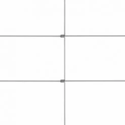 TRUE DEAL Clôture De Jardin Acier Galvanisé 50x0,8 M Argenté 6 TRUE DEAL Clôture De Jardin Acier Galvanisé 50x0,8 M Argenté -Grillage et accessoire Soldes 67299192 3