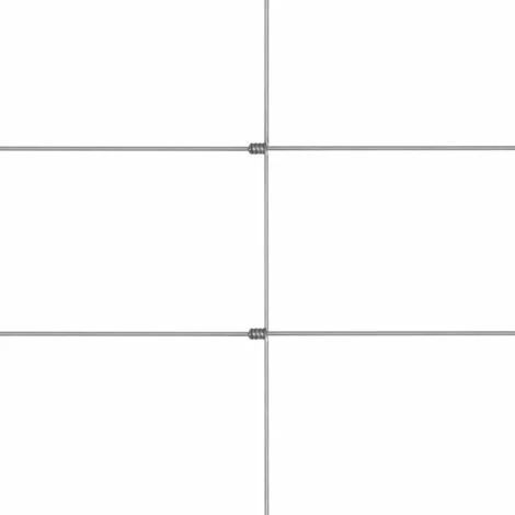 TRUE DEAL Clôture De Jardin Acier Galvanisé 50x0,8 M Argenté 3 TRUE DEAL Clôture De Jardin Acier Galvanisé 50x0,8 M Argenté – Image 3