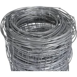 TRUE DEAL Clôture De Jardin Acier Galvanisé 50x0,8 M Argenté 7 TRUE DEAL Clôture De Jardin Acier Galvanisé 50x0,8 M Argenté -Grillage et accessoire Soldes 67299192 4