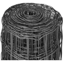 PESCE Cl?ture Euro Acier 10 X 1,7 M Gris -Grillage et accessoire Soldes 67579610 3