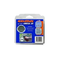 EDMA Agrafes OMEGA 20 Galvanisées - 200 Pièces