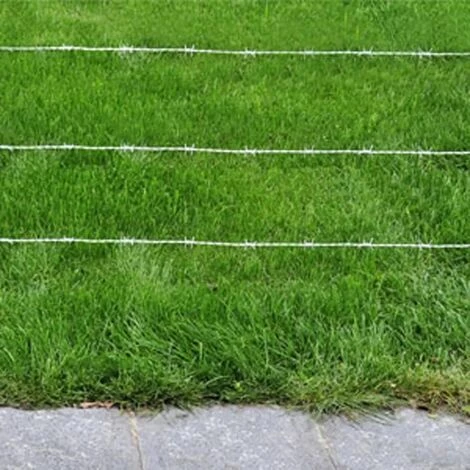 VidaXL Fil Barbelé 500 M, Galvanisé Type 100/4 3 VidaXL Fil Barbelé 500 M, Galvanisé Type 100/4 – Image 3