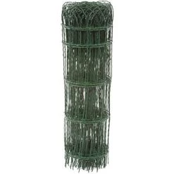Bordure Parisienne Grillage Plastifié Vert Filiac - Hauteur 0,4 M - Longueur 10 M