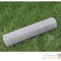 LE POISSON QUI JARDINE.FR Lot De 2 : 10 Mètres De Grillage à Poules 19mm Pour Clapier, Poulailler, Volière - Acier -Grillage et accessoire Soldes 8327954 5